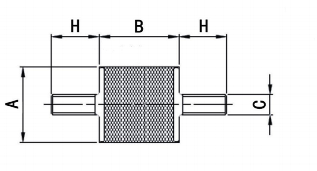 BKVV型橡膠式減振器 BKVV型橡膠式減振器